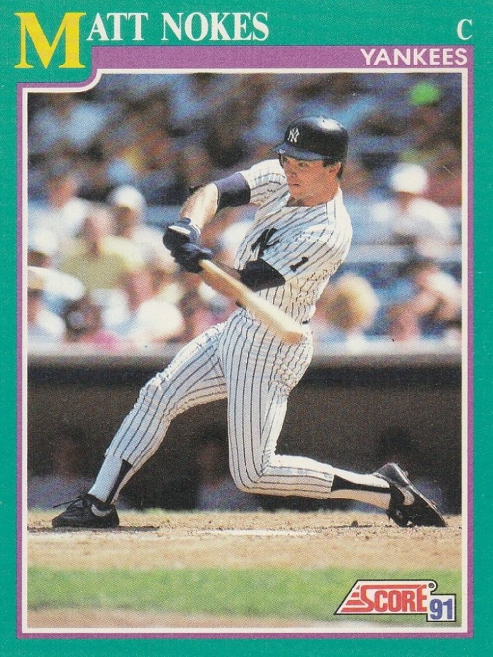 Matt Nokes Baseball Card Collection - Picture 3 of 3